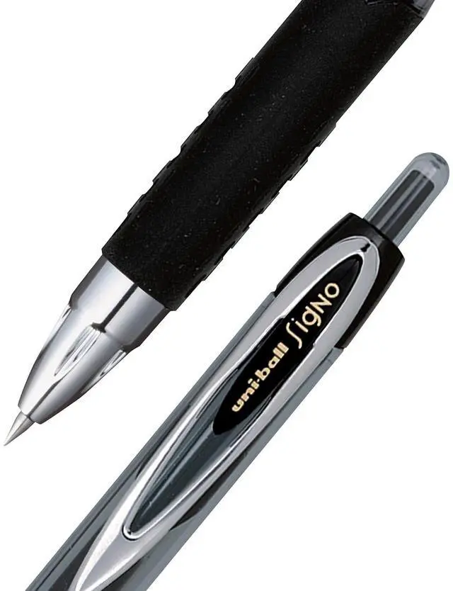 Alt view image 2 of 8 - uni-ball 1790922 207 GEL Pen, 0.38mm, Black