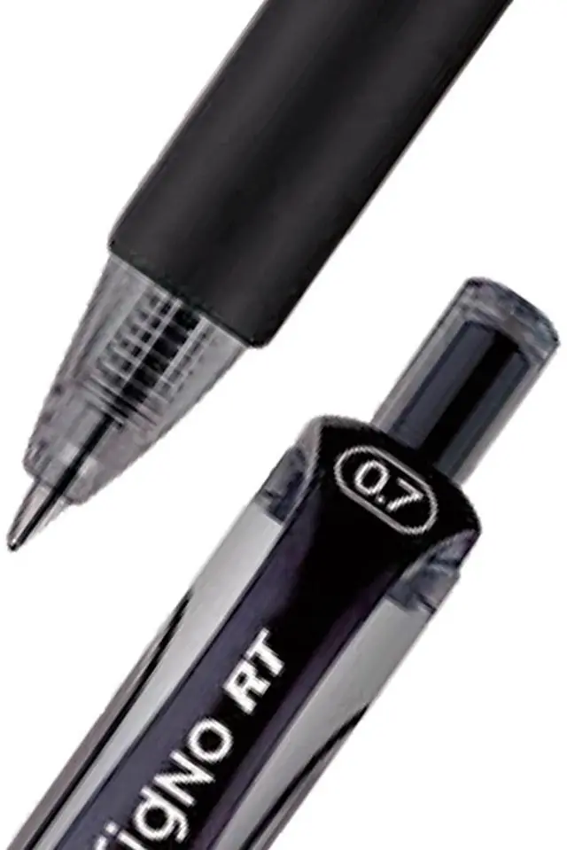Alt view image 2 of 7 - uni-ball GEL RT Signo Retractable Gel Pens Medium Point Black Ink 514249