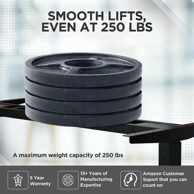 Alt view image 12 of 14 - Rise Up Standing Desk Legs  Dual Motor Standing Desk Frame with Memory Electric Standing Desk Frame Height Adjustable Table Legs for Sit Stand Desk Base Electronic Rising Desk