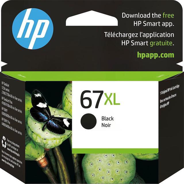 Alt view image 19 of 20 - HP 67XL High Yield Black Original Ink Cartridge, ~240 pages, 3YM57AN#140