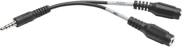 Main image of Tripp Lite P318-06N-MFF 0.5-ft Stereo Audio Cable, Black