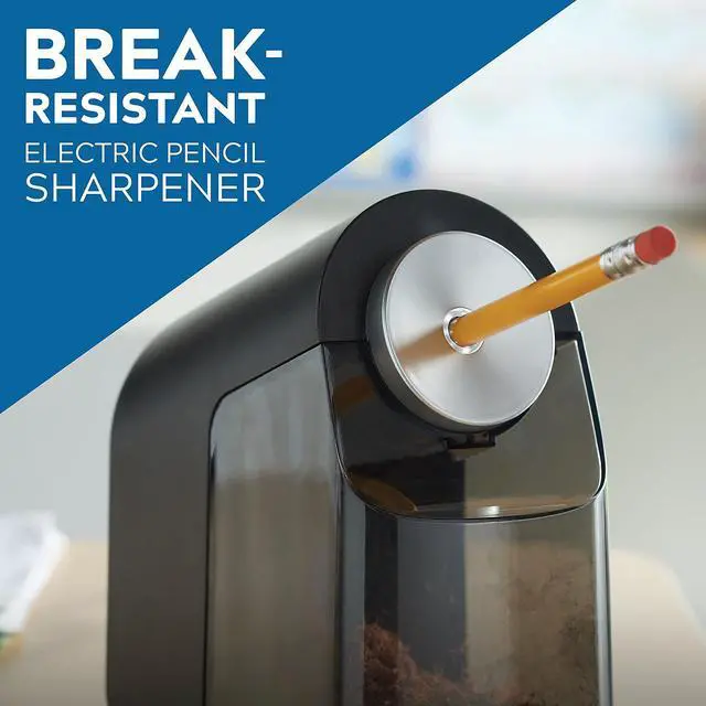 Alt view image 7 of 15 - X-ACTO 1675X TeacherPro Classroom Electric Pencil Sharpener, Black