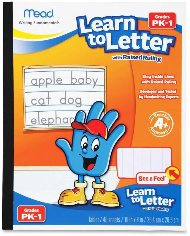 Main image of Mead Learn To Letter Writing Book