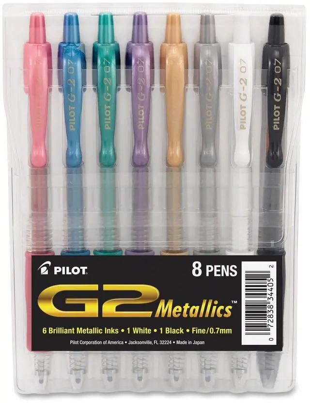 Main image of Pilot G2 Metallics Assorted Ink Pens