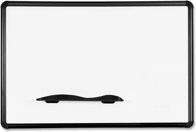 Alt view image 5 of 12 - Balt Presidential Trim Dry Erase Porcelain Whiteboard, Black Frame, 3x2 E2H2PBT1