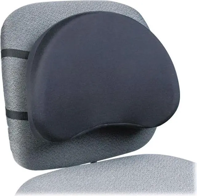 Alt view image 5 of 13 - Kantek Deluxe Back Support 15-1/2w x 3d x 11h Black LS400