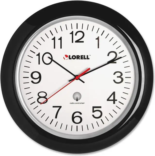 Alt view image 2 of 7 - Lorell Radio Controlled Wall Clock 1 EA