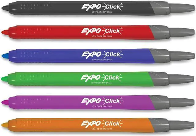 Main image of Sanford Expo Click Retract Fine Pt Board Markers