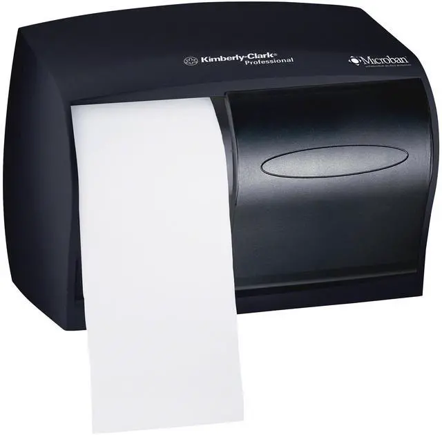 Alt view image 3 of 20 - Scott® Essential Single Roll Toilet Paper Dispenser 09604