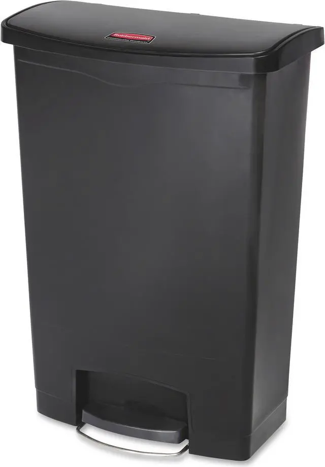 Main image of Rubbermaid Commercial Slim Jim Resin Step-On Container Front Step Style 24 gal