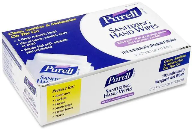 Main image of GOJO PURELL On-the-go Sanitizing Hand Wipes