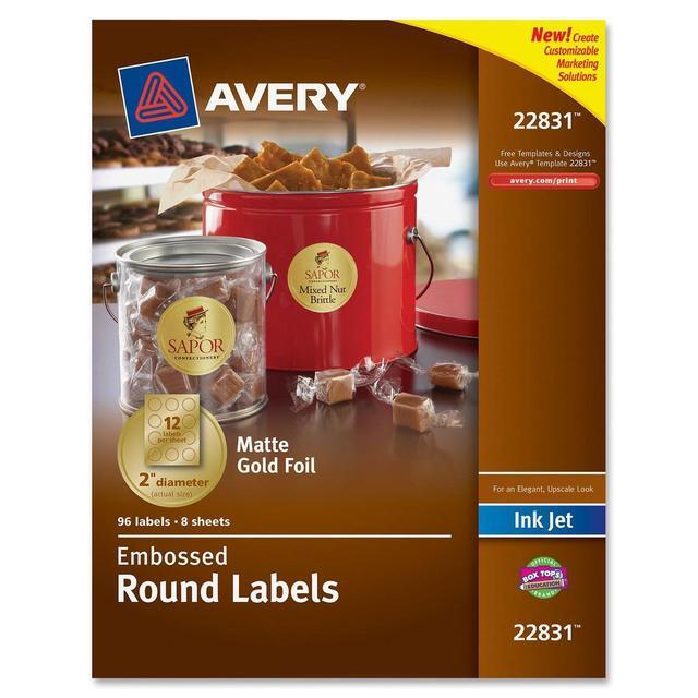 thumbnail image 2 of Premium Label Supply 225 Clear Round Stickers - 2.5 Inch Circle, Glossy, For Inkjet/Laser Printers 2 of 6