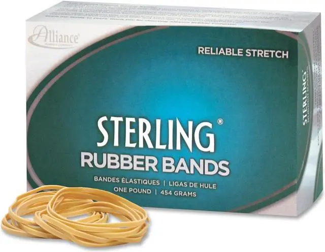 Alt view image 3 of 7 - #32 Thick Rubber Bands 1Lb (3 Long)