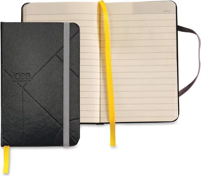 Alt view image 3 of 9 - Idea Collective Journal Hard Cover Side Bound 5 1/2 x 3 1/2 Black 96 Sheets