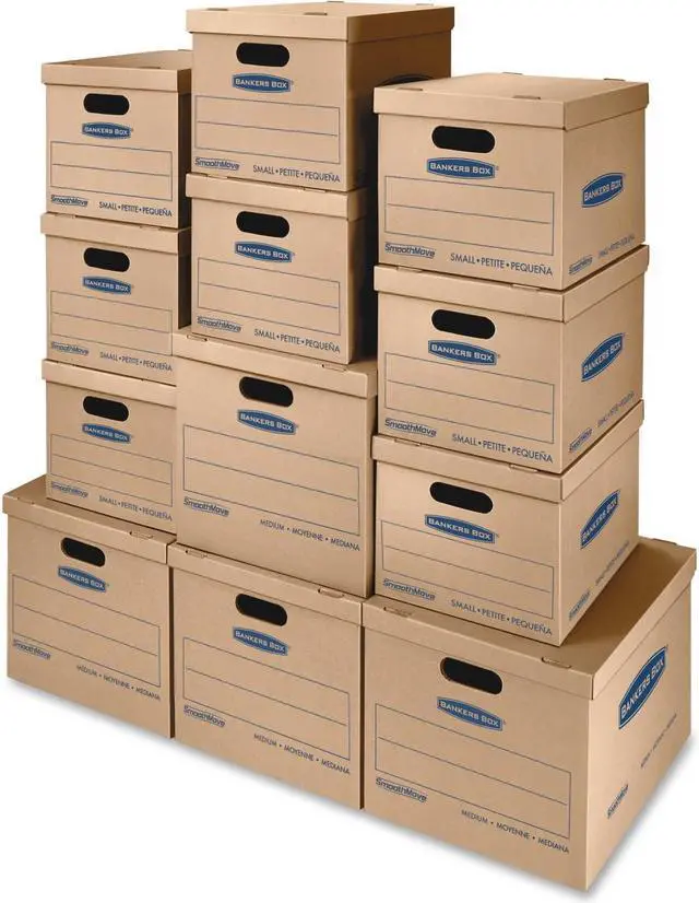 Main image of Fellowes SmoothMove S/M Classic Moving Box Kit
