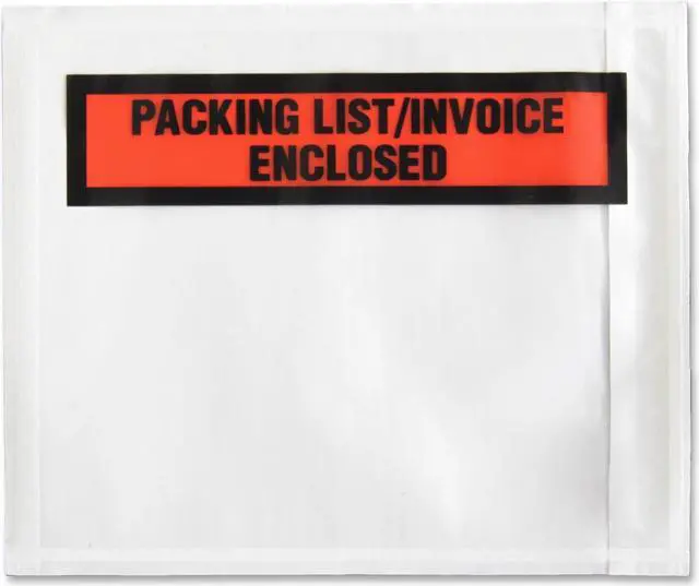 Main image of Sparco Pre-Labeled Waterproof Packing Envelopes