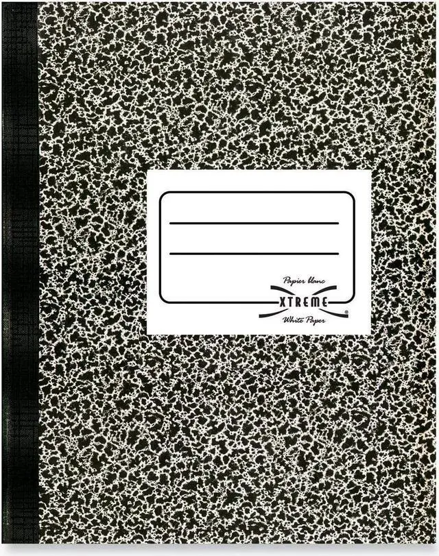 Alt view image 5 of 20 - Rediform 43460 National Xtreme White Notebook 80 Sheet -  7.87" x 10" - 1 Each Each - White Paper
