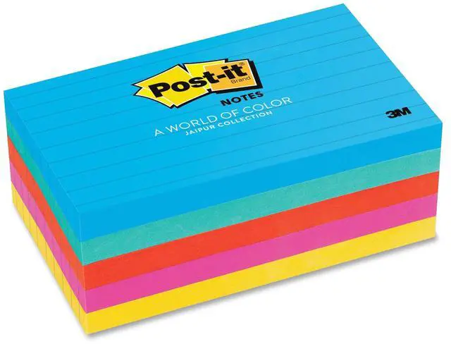 Main image of 3M Post-it Lined Notes Jaipur Ultra Collection