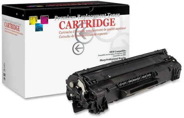 Main image of WEST POINT PRODUCTS 200182P Toner Cartridge 1600 Page Yield Black