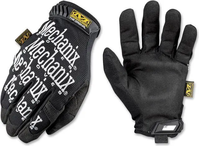 Alt view image 5 of 6 - Mechanix Wear The Original Work Gloves Black Large MG05010
