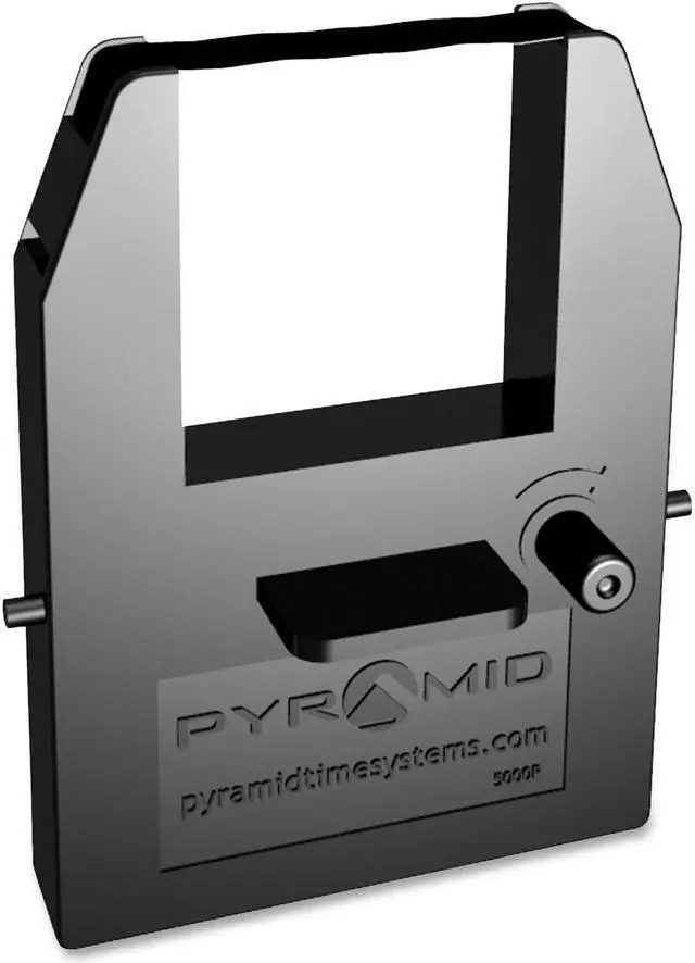 Main image of Pyramid Time Systems Time Clock Ribbon f/ 3600SS/5000 Systems Black 5000R