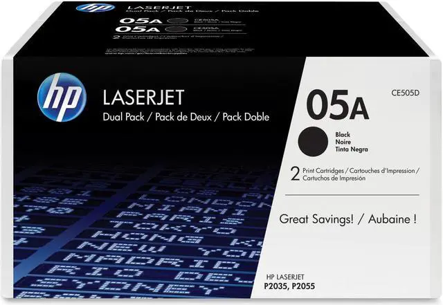 Main image of HP CE505A/CE505D Toner Cartridges