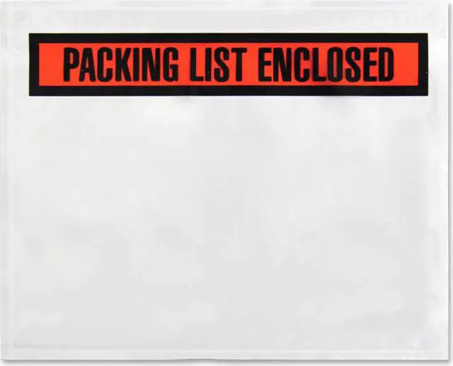 Main image of Sparco Pre-labeled Packing Slip Envelope