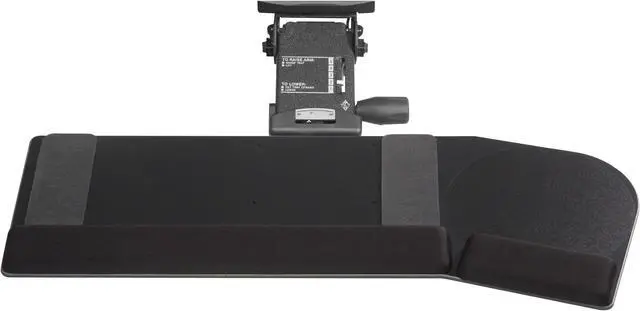 Alt view image 3 of 7 - Kelly Computer Supply Leverless Lift N Lock California Keyboard Tray 28 x 10