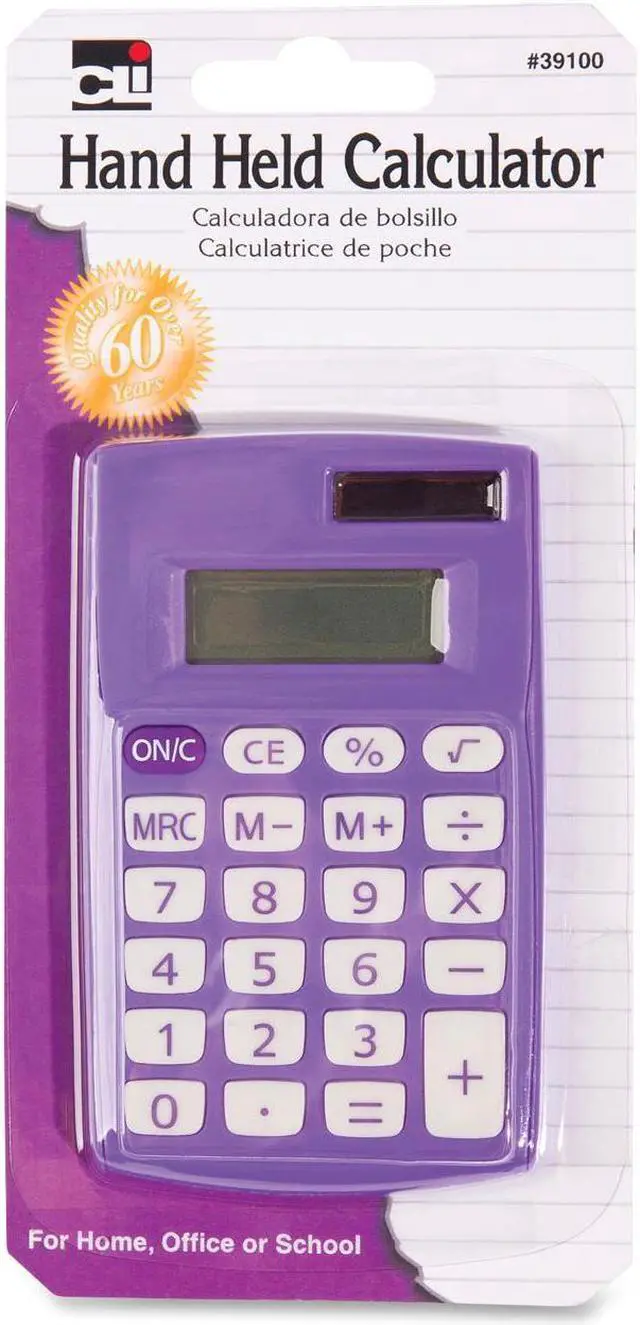 Main image of Charles Leonard 8-digit Hand Held Calculator