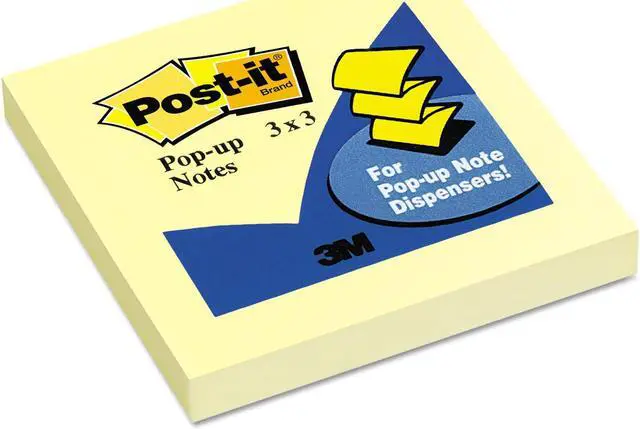Alt view image 3 of 7 - Original Canary Yellow Pop-Up Refill 3 x 3 12 Pads/Pack