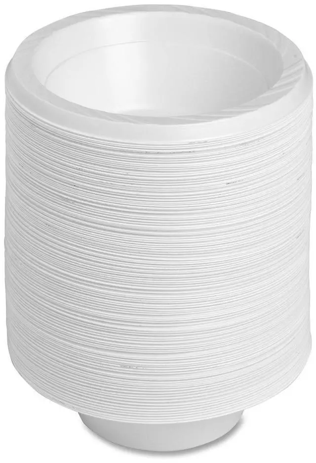 Alt view image 6 of 9 - Plastic Bowls 12oz 125/PK White