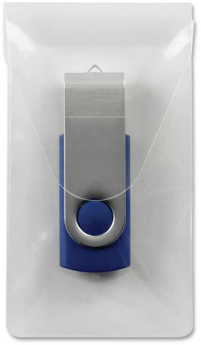 Main image of Smead 68150 Self-Adhesive Poly USB Flash Drive Pocket