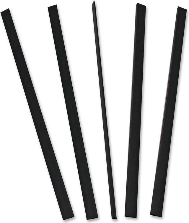 Main image of C-Line 34551 Binding Bars Only, 11 x 1/8, Black - 100/Box - CLI-34551
