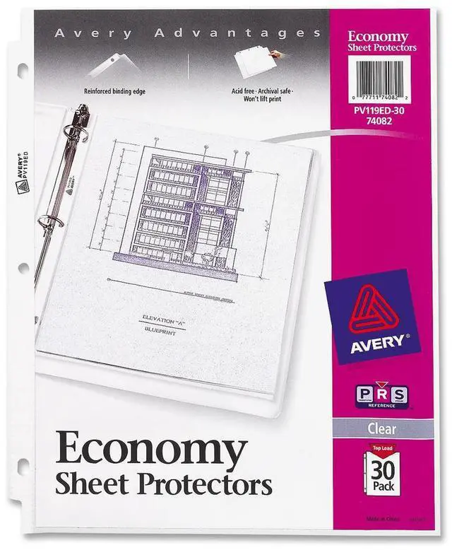 Alt view image 6 of 9 - Sheet Protectors Top Load Polypropylene F/8-1/2"x11" Sht. CL
