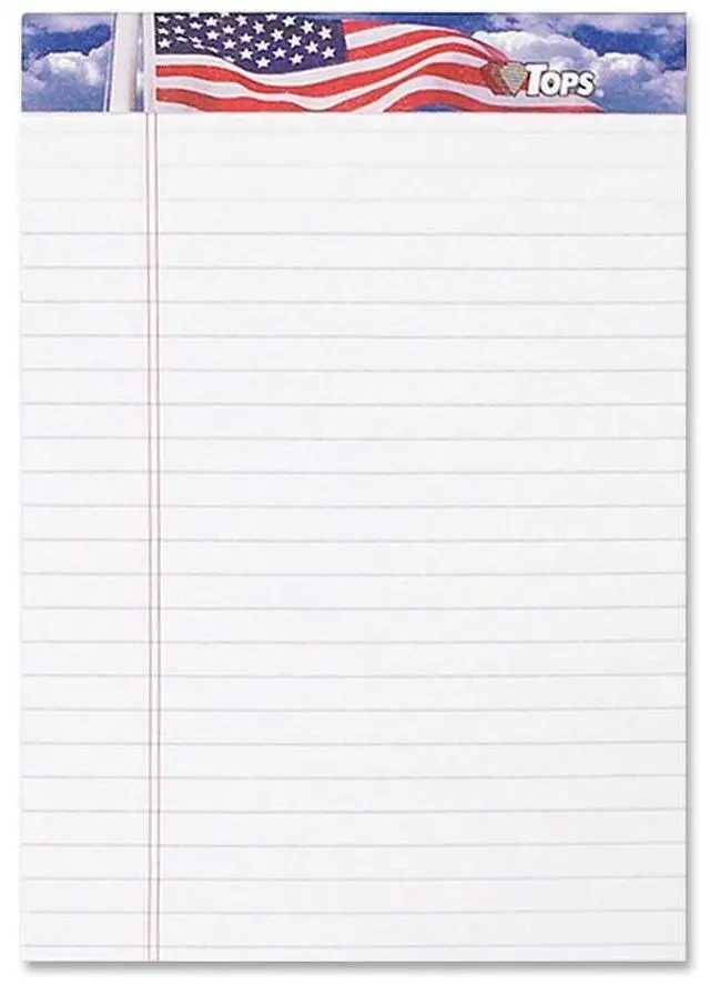 Alt view image 2 of 12 - Tops Writing Tablets Jr. Lgl Ruled 5"x8" 50 Sht/PD 3/PK WE 75103