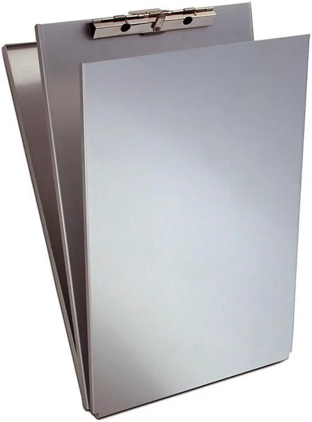 Main image of SAUNDERS 10019 8-1/2" x 14" Portable Storage Clipboard, Silver
