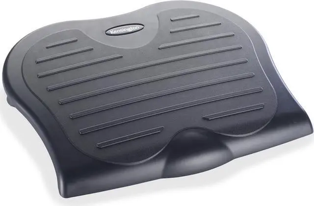 Alt view image 3 of 20 - Kensington Footrest w/Nonskid Surface 21-1/8"x14-3/16"x3-1/2-5" Black 56152