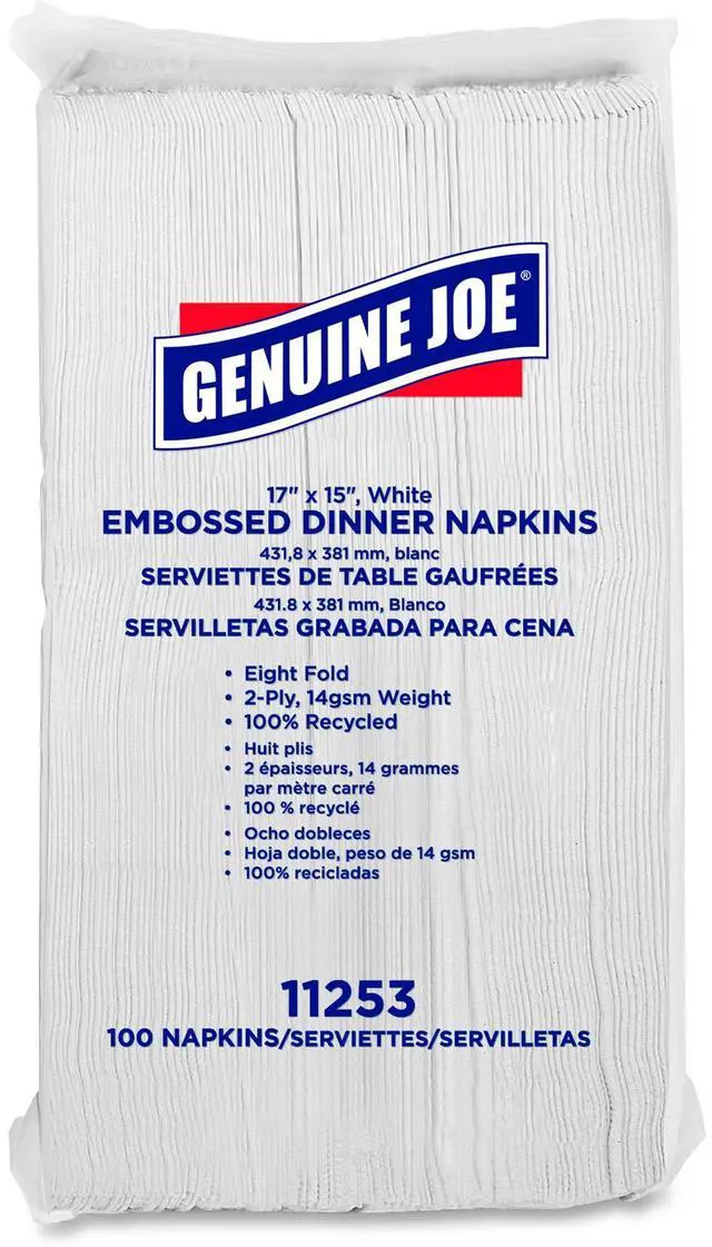 Alt view image 4 of 8 - Dinner Napkins 2-Ply 17"x15" 100/PK WE