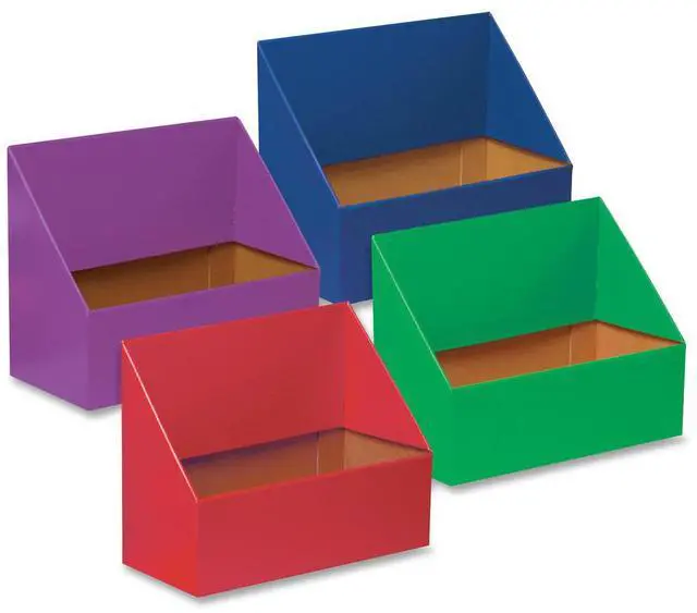 Alt view image 3 of 5 - Pacon Corporation PAC001328 Classroom Keepers Folder Holder Assorted 4/Set, 1 Set