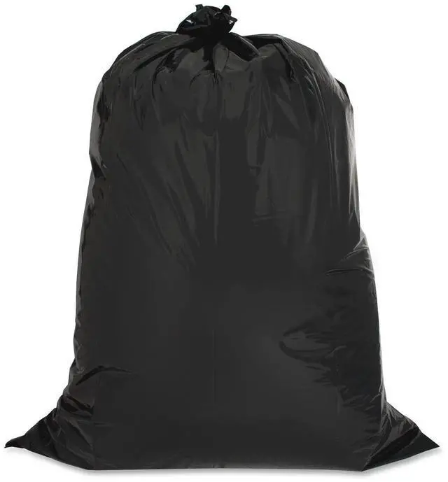 Alt view image 3 of 11 - Genuine Joe Heavy-Duty Trash Bags 2.5 Mil 42 Gallon 33"x48" 20/PK Black 02311