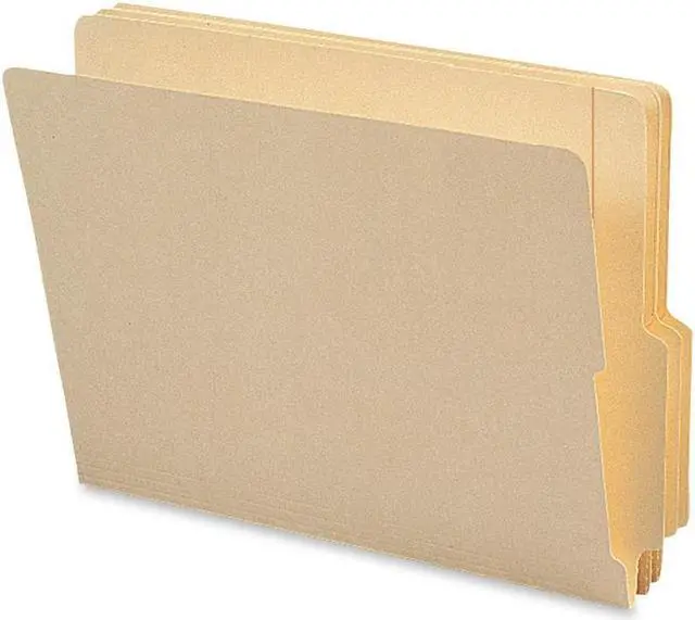 Alt view image 2 of 5 - Smead Manufacturing Company SMD24179 End Tab Folder- 4in. Tab-1-.13in. From Bottom- Ltr- MLA