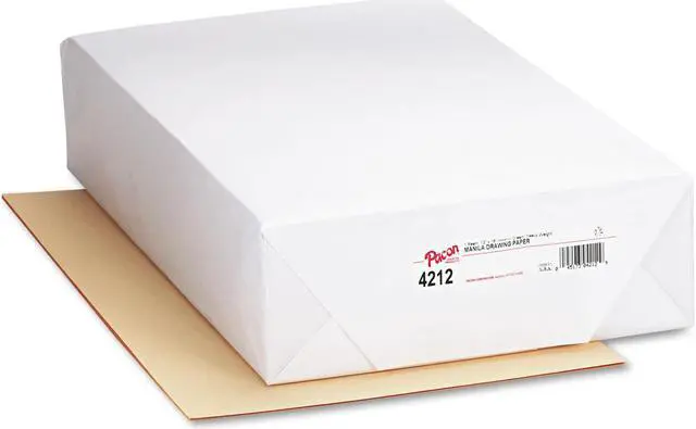 Main image of Pacon Cream Manila Drawing Paper 60 lbs. 12 x 18 500 Sheets/Pack 4212