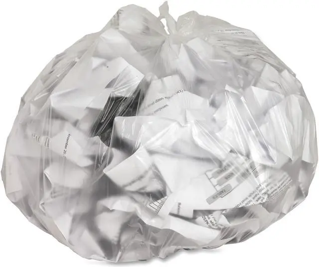 Alt view image 3 of 5 - Genuine Joe High Density Can Liners 7-10 Gal 24"x24" 1000/CT CL 01755