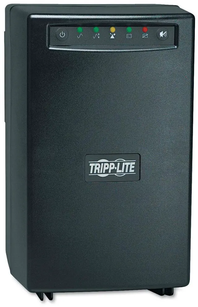 Alt view image 14 of 16 - Tripp Lite OMNIVS1500 OMNI VS 1500 VA 940 Watts 8 Outlets Line Interactive Tower UPS