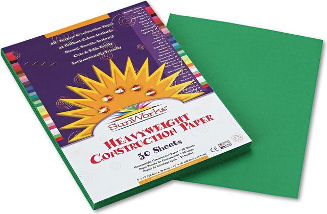 Colorations Heavyweight Holiday Green Construction Paper - 9 x 12, 200 Sheets