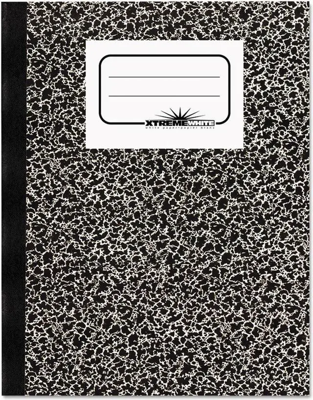 Alt view image 6 of 20 - Rediform 43460 National Xtreme White Notebook 80 Sheet -  7.87" x 10" - 1 Each Each - White Paper