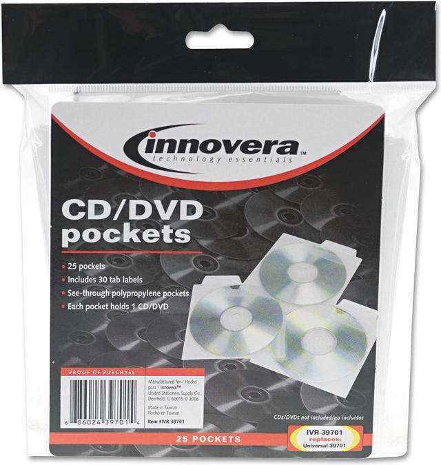 Alt view image 2 of 10 - CD/DVD Pockets 25/Pack