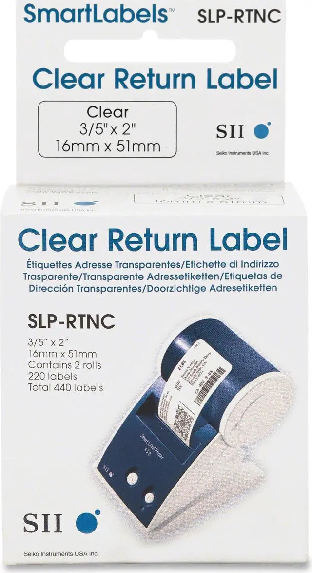 Alt view image 3 of 9 - Seiko SLP-RTNC Paper