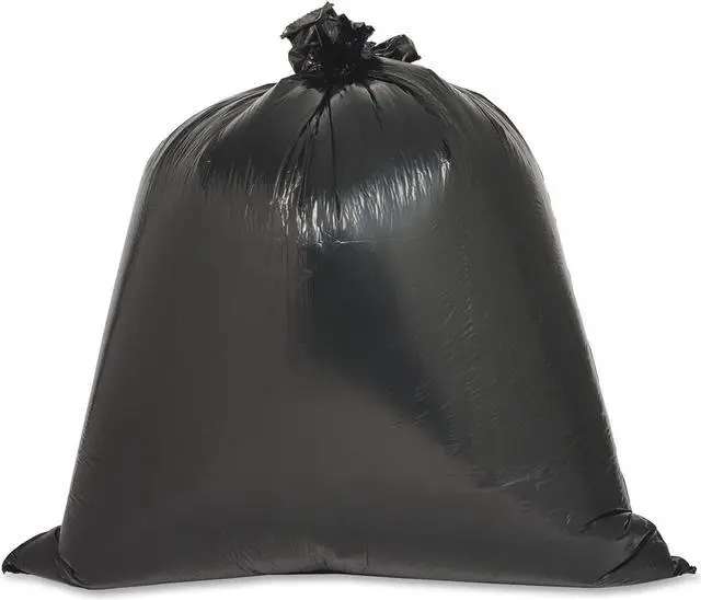 Alt view image 2 of 17 - Genuine Joe Can Liner 2-Ply 40"x46" 40-45 Gallon 40/CT Brown/Black 04046