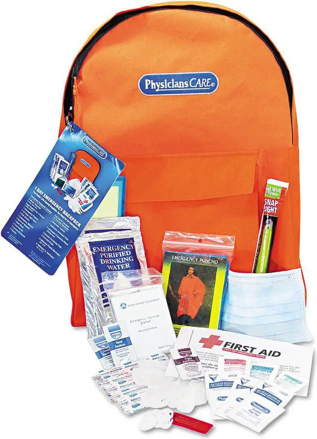 Main image of Acme United 90123 Personal Emergency First Aid Kit  Back Pack